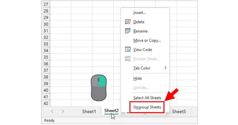 How to Group and Ungroup Worksheets in Microsoft Excel 8
