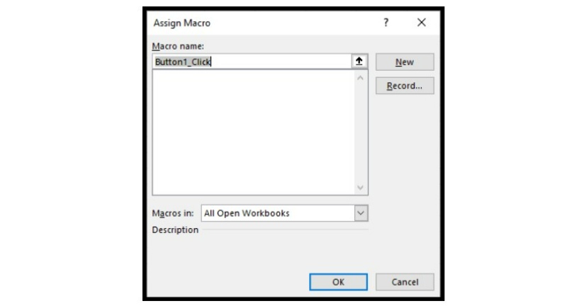 How to Insert a Button in Excel 11