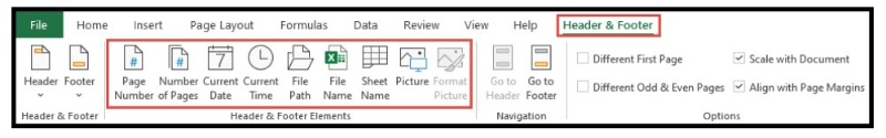 How to Make Headers and Footers in Excel 7
