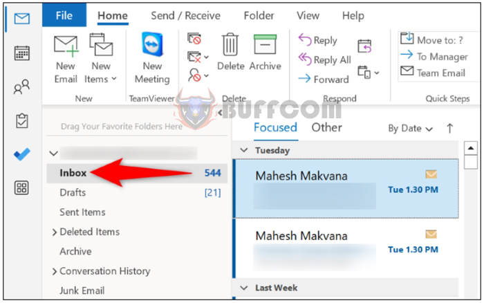 How to Mark All Emails as Read in Outlook2