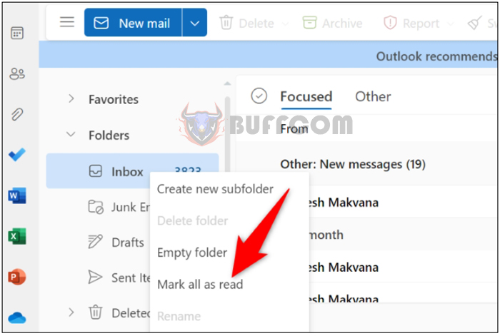 How to Mark All Emails as Read in Outlook