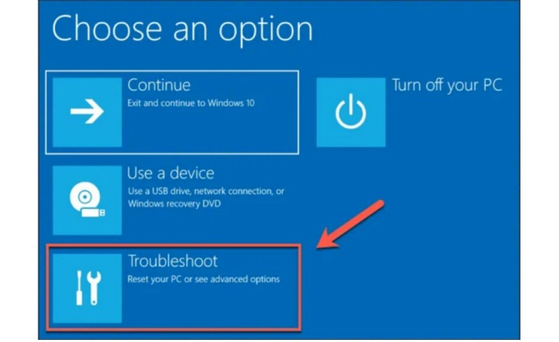 How to Reset Windows 10 to Factory Settings When Forgot Password 3