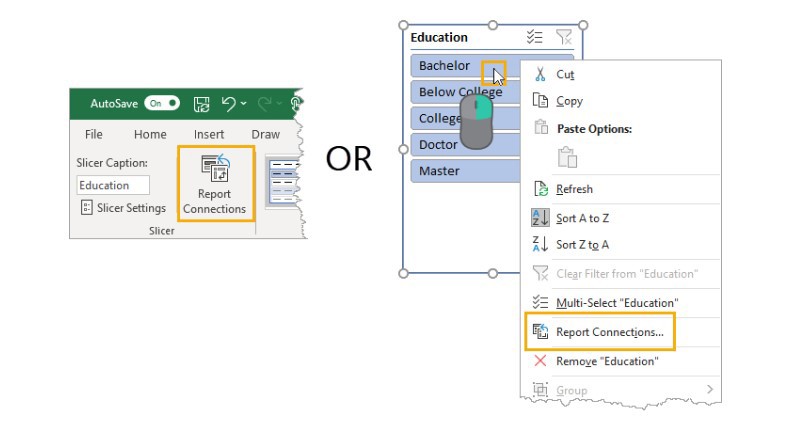 How to Use Slicer In Excel 4