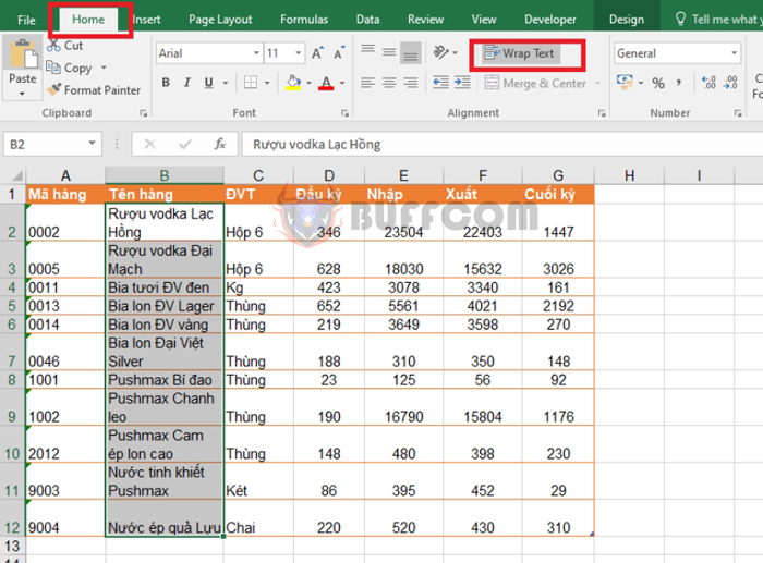 How to Wrap Text in Excel 3 Methods4