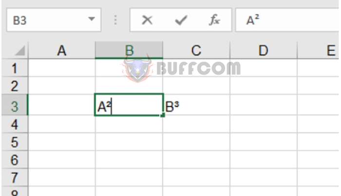 How to Write Superscripts and Subscripts in Excel