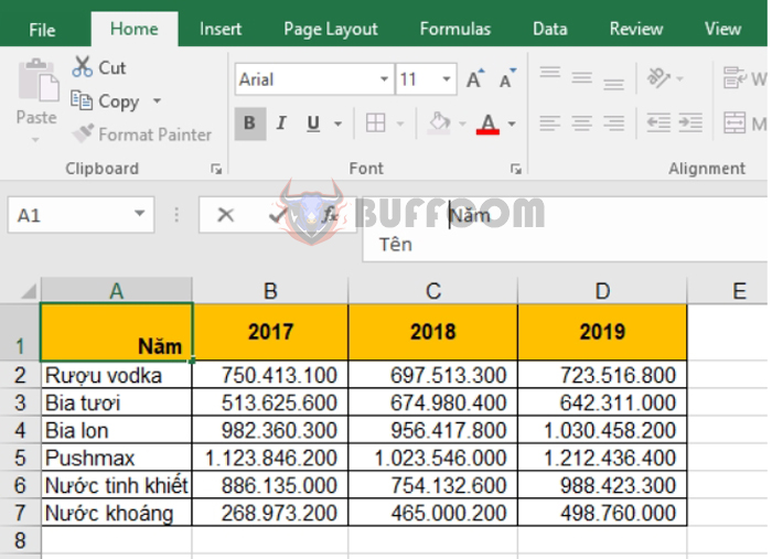 How to create a diagonal line to divide an Excel cell into two triangular cells5