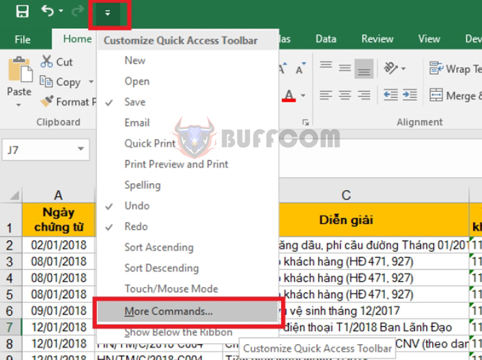 How to create additional shortcuts on Quick Access Toolbar in Excel quickly and easily4
