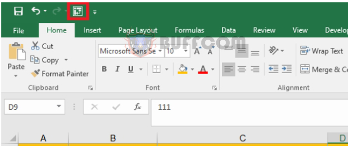 How to create additional shortcuts on Quick Access Toolbar in Excel quickly and easily