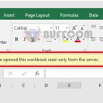 How to fix the issue of unable to edit an Excel file
