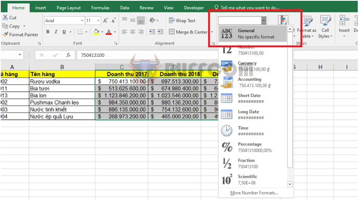 How to format numbers as currency and accounting in Excel