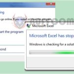 How to handle Excel file errors such as Not Responding, freezing, and hanging