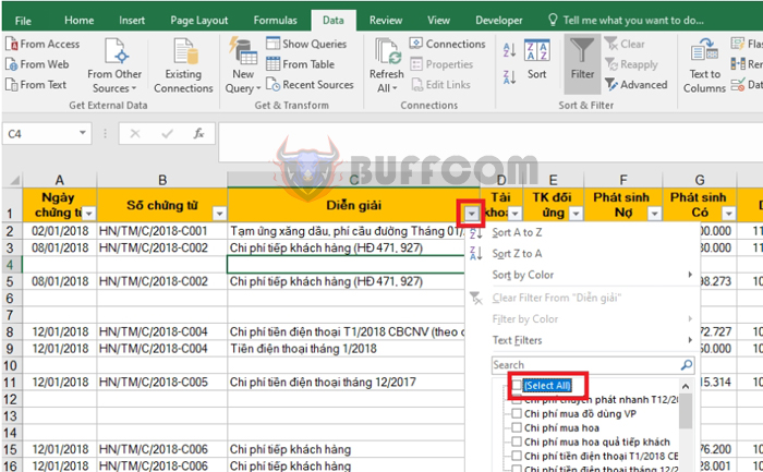 How to quickly delete blank rows in Excel data table4