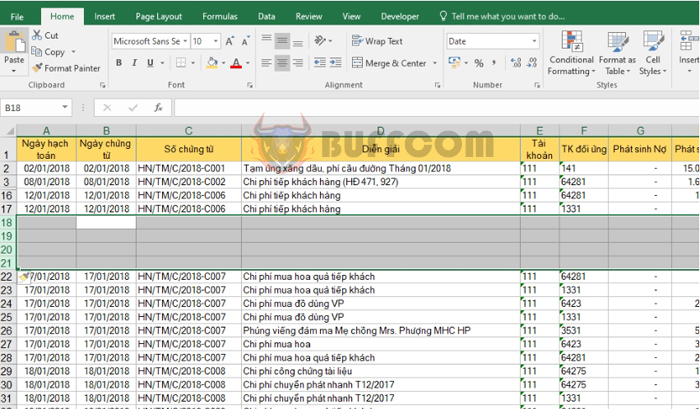 How to quickly insert rows or columns in Excel worksheet4