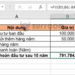 How to use the FV function to calculate the future value of an investment in Excel
