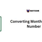 Converting Month Name to Number