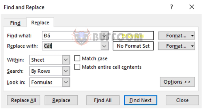 Searching and Replacing Data Quickly in Excel with Find and Replace