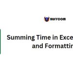 Summing Time in Excel: Formula and Formatting