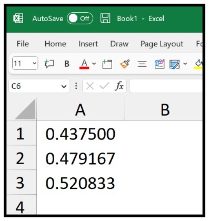 Summing Time in Excel 5