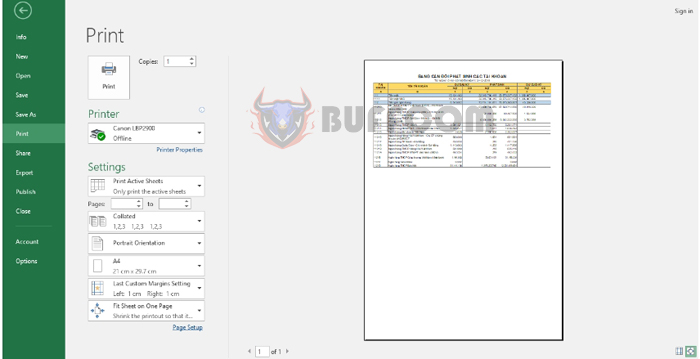 Tips for setting up landscape printing in Excel