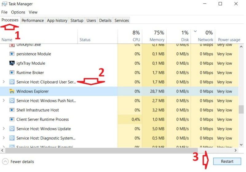 Windows Taskbar Not Working Error 3