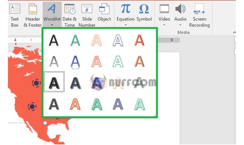 WordArt In PowerPoint 2