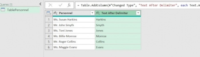 How to extract data in Microsoft Excel