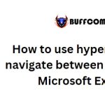 How to use hyperlinks to navigate between sheets in Microsoft Excel