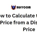 How to Calculate the Original Price from a Discounted Price