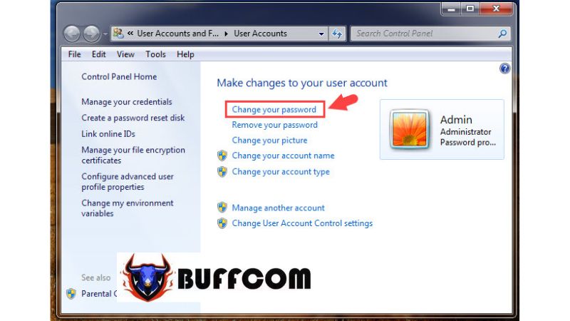 Change The Computer Password 3