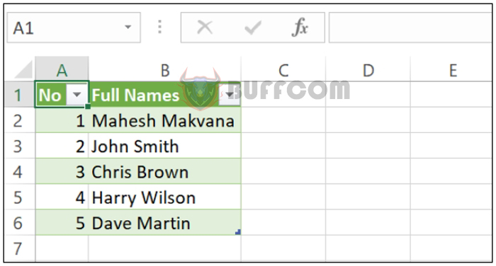 Combining First Name and Last Name in Microsoft Excel ( P2 )