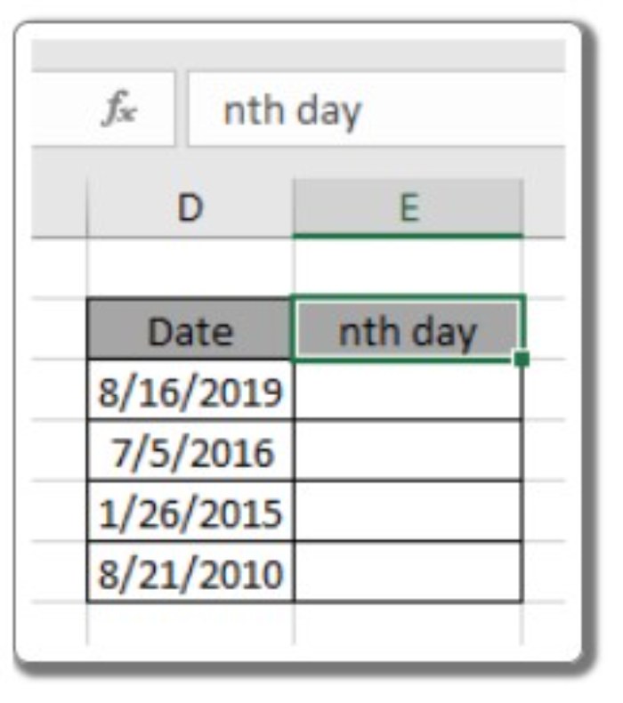 DATE function in Excel 6