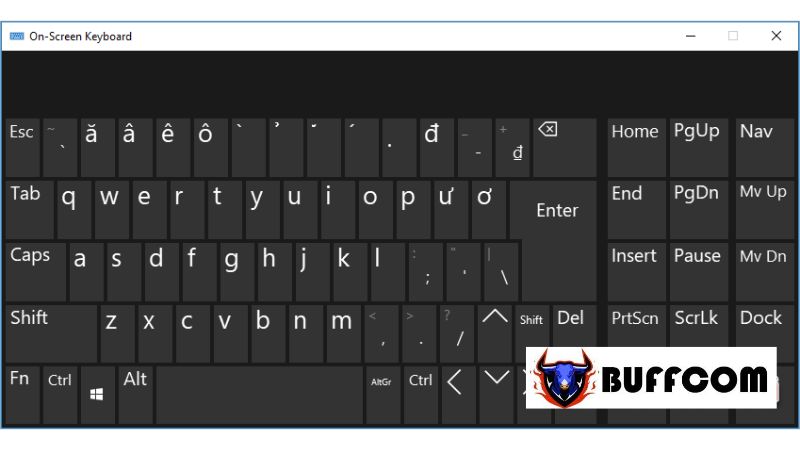 Enable And Use The On Screen Keyboard In Windows 10 10