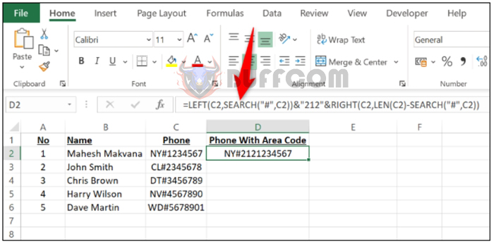 How to Add Text to a Formula in Excel