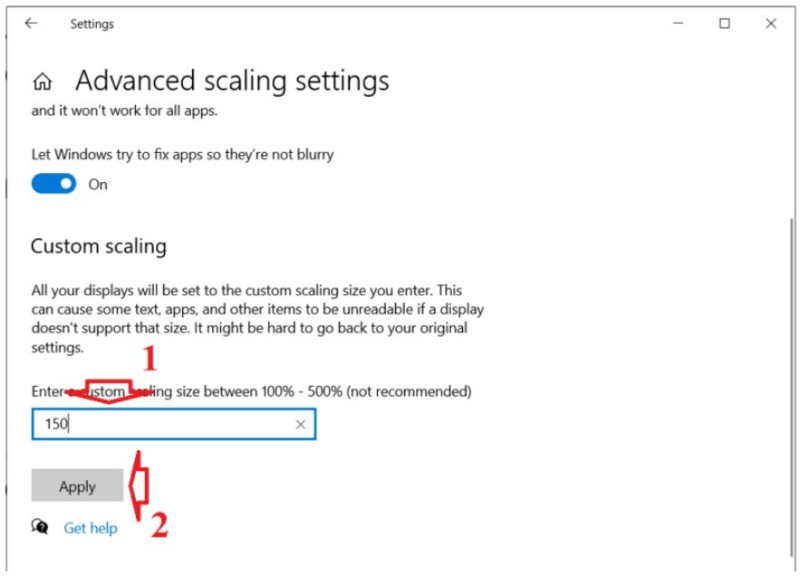 How to Change Screen Icon Size in Windows 10 8