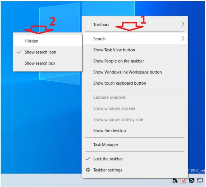 How to Hide or Remove the Search Bar in Windows 10 3