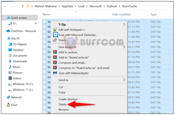 How to fix the issue of attachments not displaying in Outlook P2 3