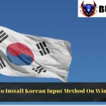 How To Install Korean Input Method On Windows 10
