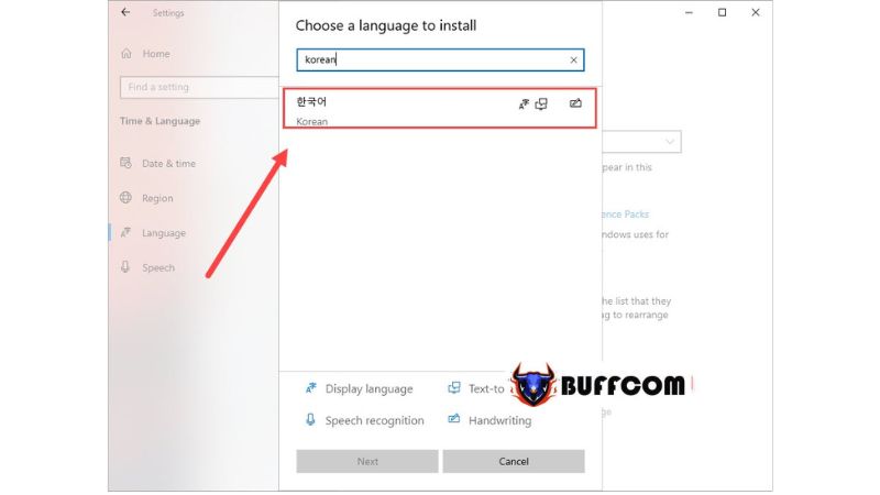 Install Korean Input Method On Windows 10 4