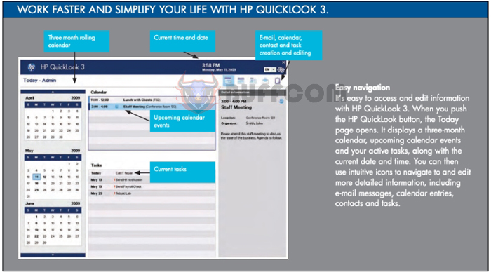 Microsoft Outlook in the BIOS? HP has experimented with that