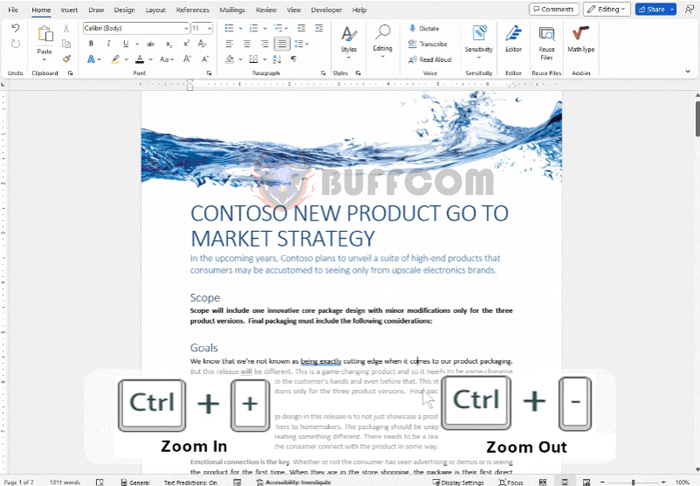 Microsoft Word is adding shortcuts for zooming