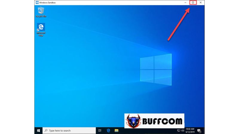 Sandbox Feature on Windows 10 13