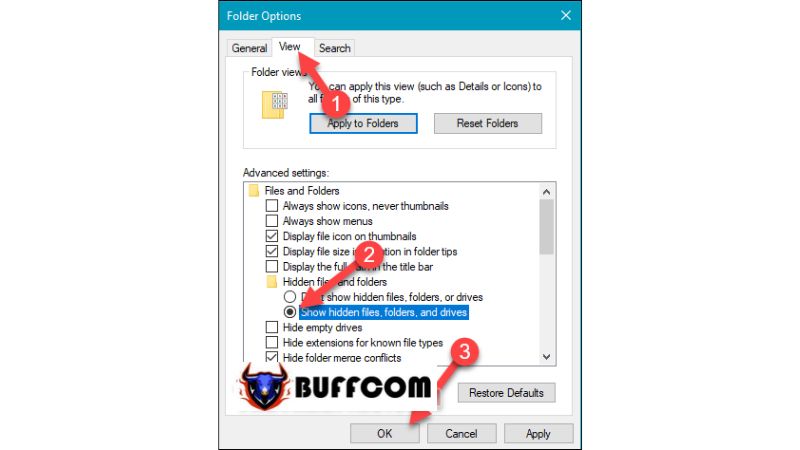 Show Hidden Files On USB 2