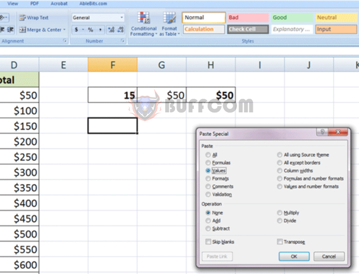 10 Functions of Paste in Excel that Accountants Should Know3