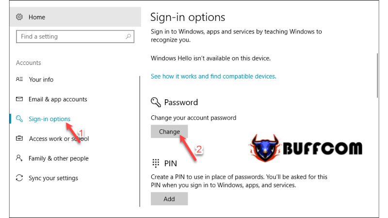 Change User Password In Windows 10 2