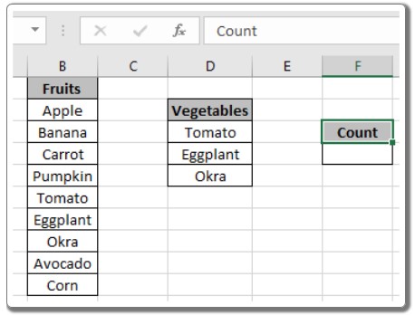 Counting Cells with Exclusion Criteria in Excel