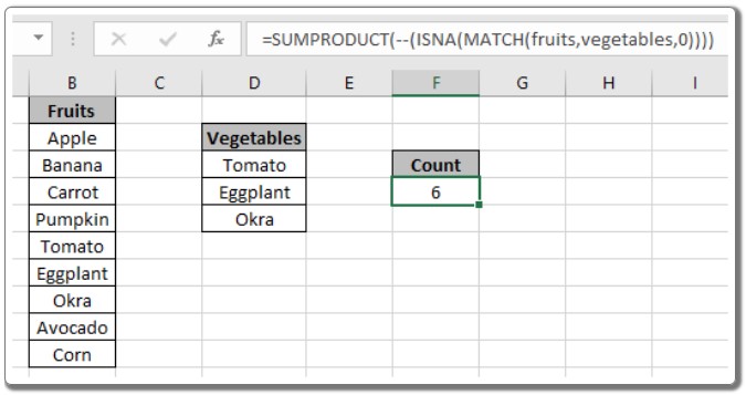 Counting cells that are not equal to multiple criteria in Excel