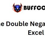 The Double Negatives (--) in Excel