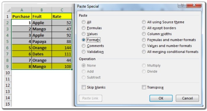 Highlighting Rows 3