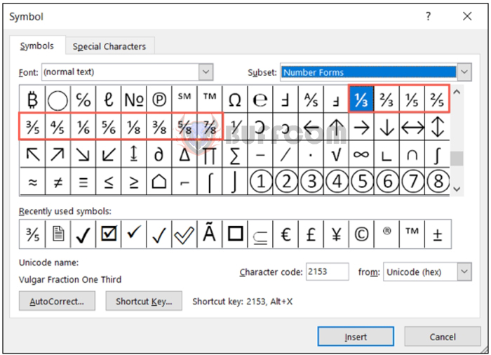 How to Create a Fraction in Microsoft Word7