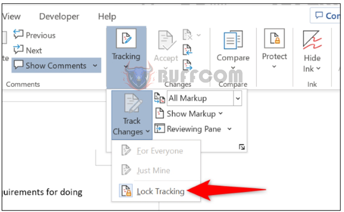 How to Turn Off Track Changes in Word6